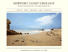 Tablet Screenshot of newportcoasturology.com